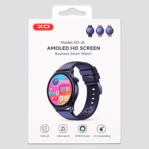 ساعت هوشمند XO مدل XO-J6 با نمایشگر AMOLED HD