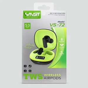 هدفون بی‌سیم TWS وی اسمارت مدل VS-72 نسخه Wireless 5.3