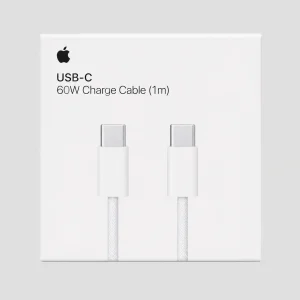 کابل شارژ USB-C به USB-C اپل 60 اورجینال