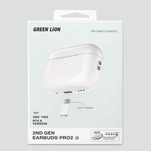 هندزفری بلوتوثی گرین لاین Green Lion 2nd Gen Earbuds Pro2