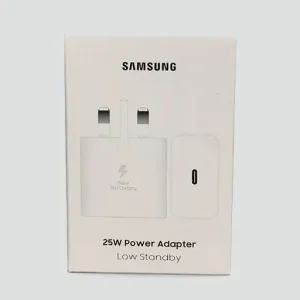 شارژر دیواری سامسونگ 25 وات Super Fast Charging مدل 25W Power Adapter (نسخه Low Standby)
