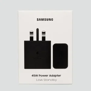 آداپتور شارژر دیواری 45 وات سامسونگ Super Fast Charging مدل Low Standby