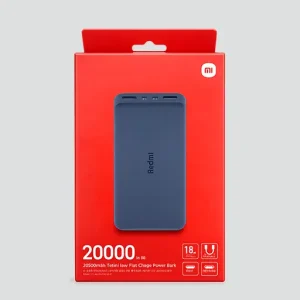 پاوربانک شیائومی Redmi 20000mAh 18W Fast Charge ظرفیت 20000 میلی‌آمپرساعت